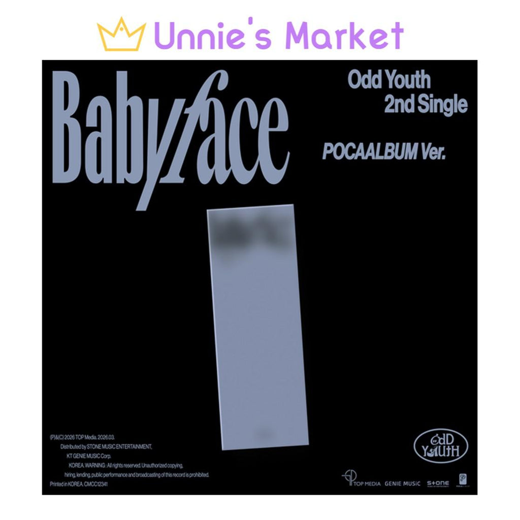 ODD YOUTH 2nd Single Babyface POCA ALBUM Ver. + Free Gift
