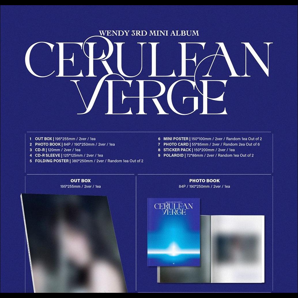 WENDY (Red Velvet) - Cerulean Verge Photobook Ver.