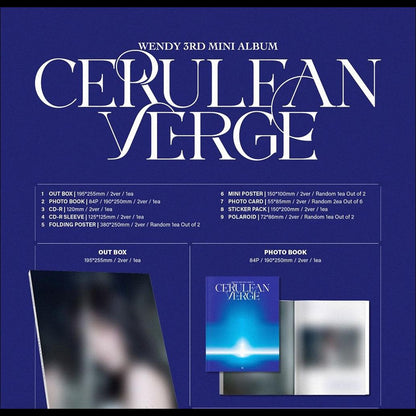 WENDY (Red Velvet) - Cerulean Verge Photobook Ver.