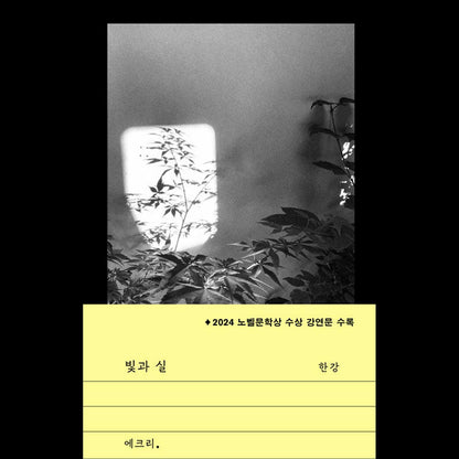 Light and Thread - 2024 Nobel Prize in Literature Award Lecture, 2024 Nobel Prize in Literature Laureate