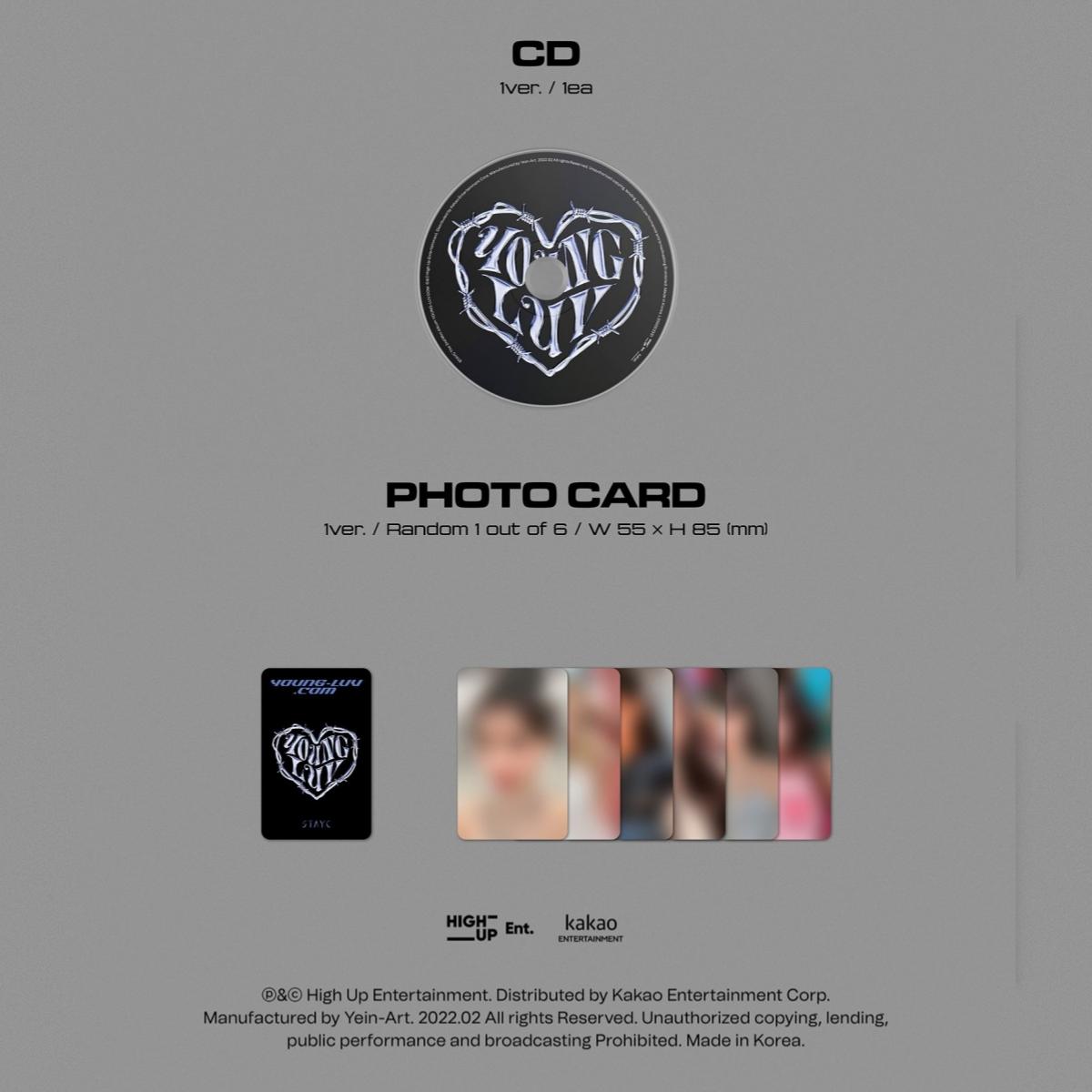 STAYC - YOUNG-LUV.COM JEWEL CASE Ver. (Random)