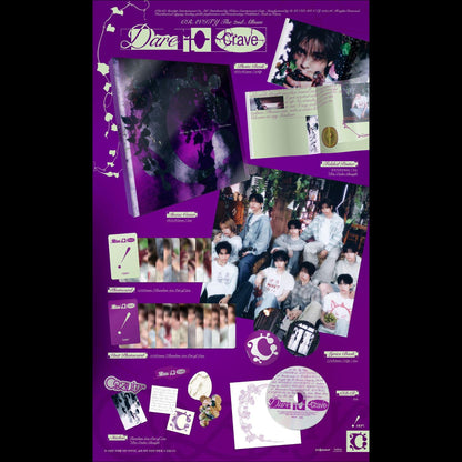 CRAVITY - The 2nd Album [Dare to Crave] Standard ver. (0 ver. / ? ver. / ! ver.)