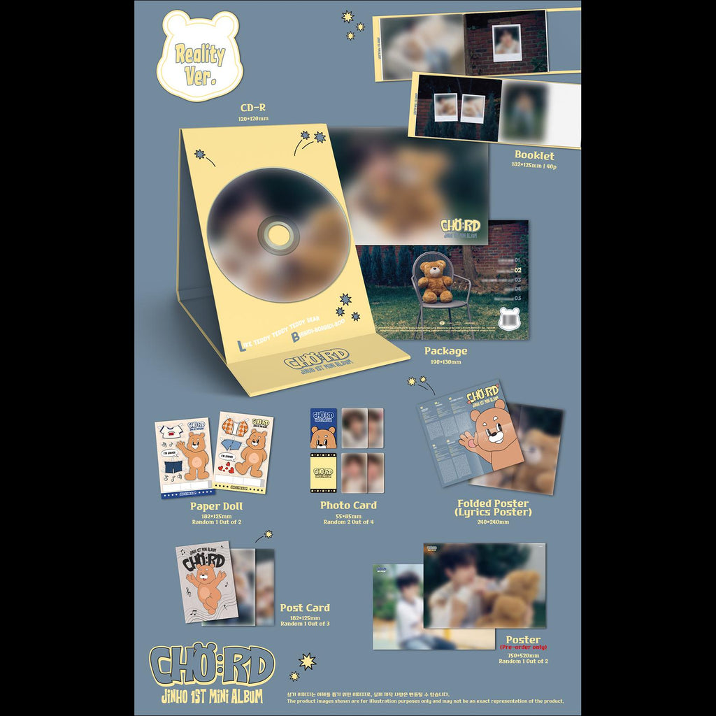 JINHO (PENTAGON) 1st Mini Album [CHO:RD]