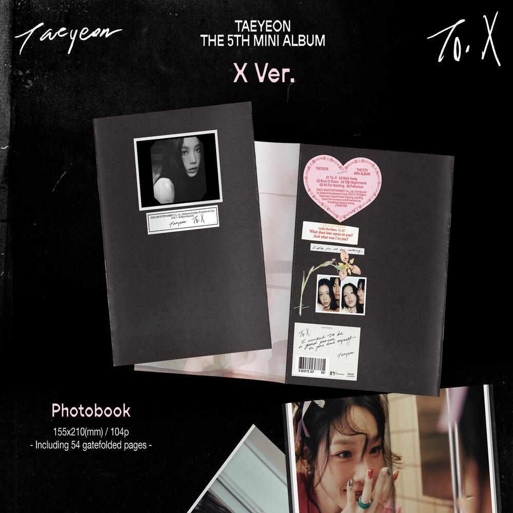 TAEYEON(SNSD) [To. X] X Ver. (B Ver.)
