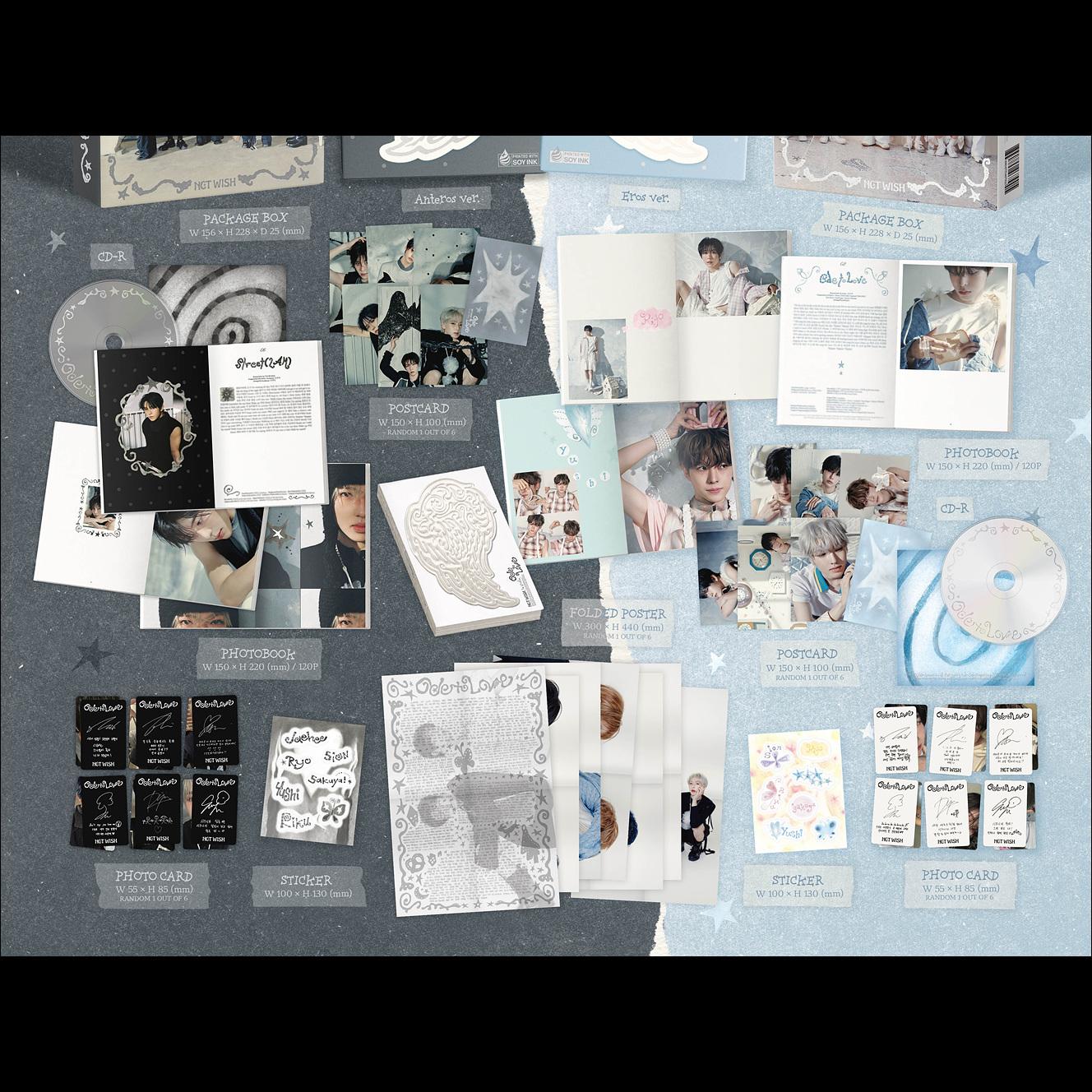 (Package Ver.) NCT WISH [Ode to Love] 1st Album + free gift