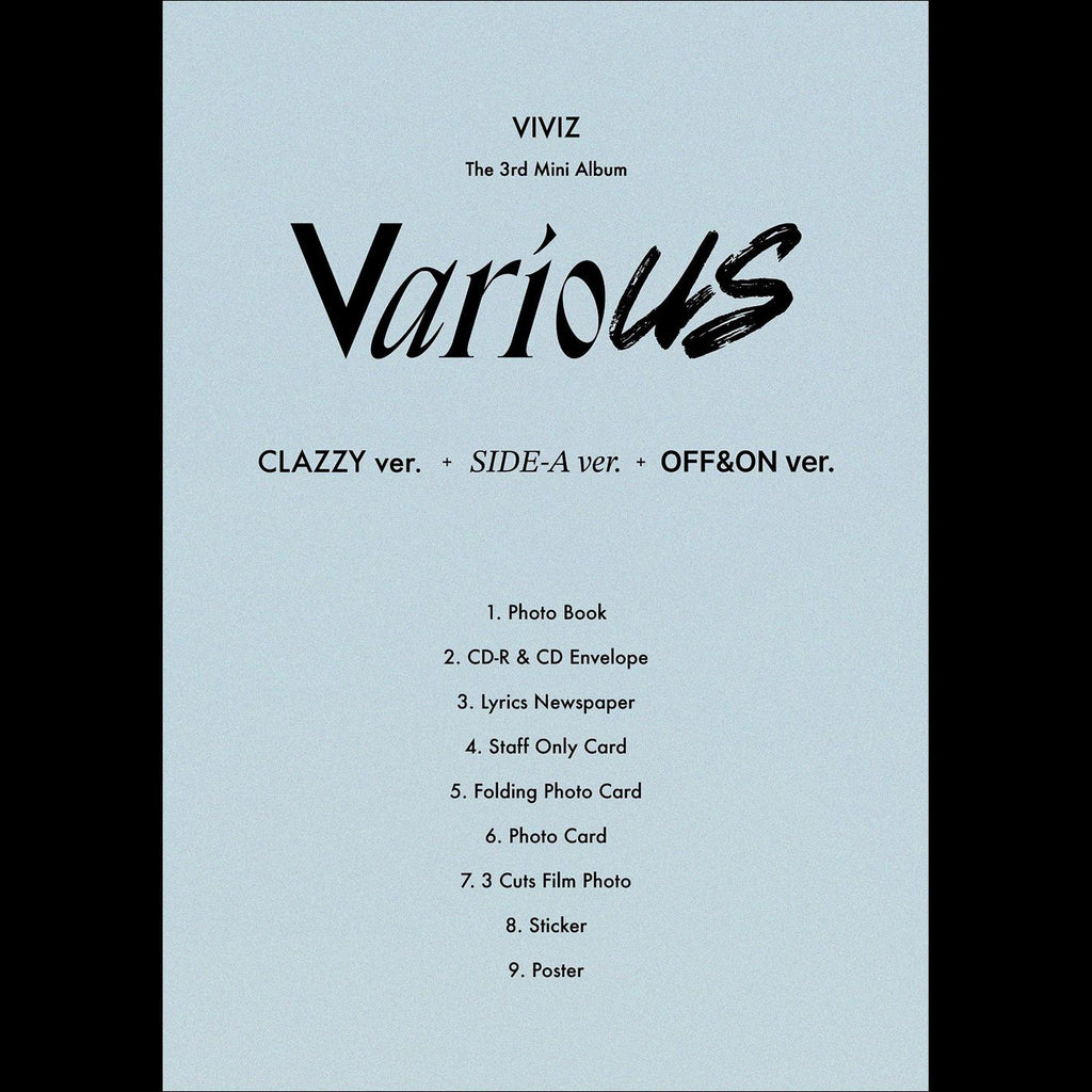 VIVIZ VarioUS Photobook ver. Album