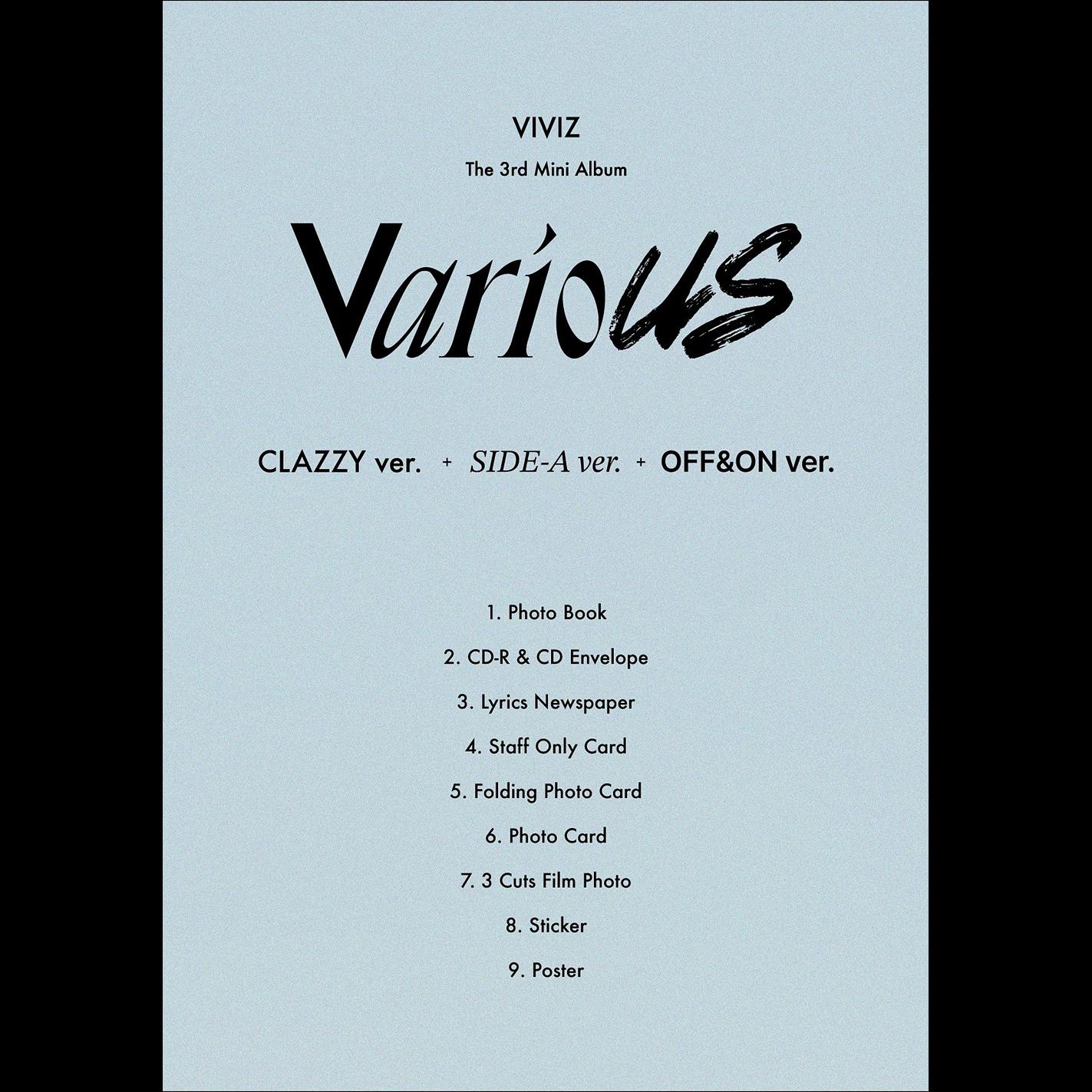 VIVIZ VarioUS Photobook ver. Album