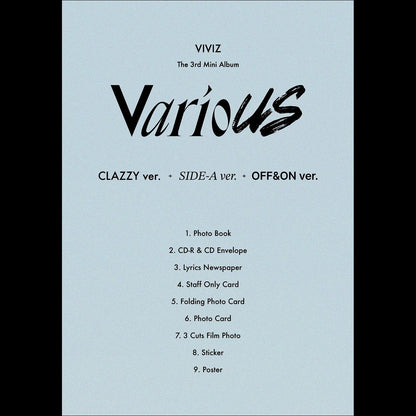 VIVIZ VarioUS Photobook ver. Album