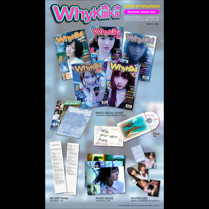 KiiiKiii [WhyKiiiKiii] SUMMER ISSUE VER. / EP Album + Free Gift