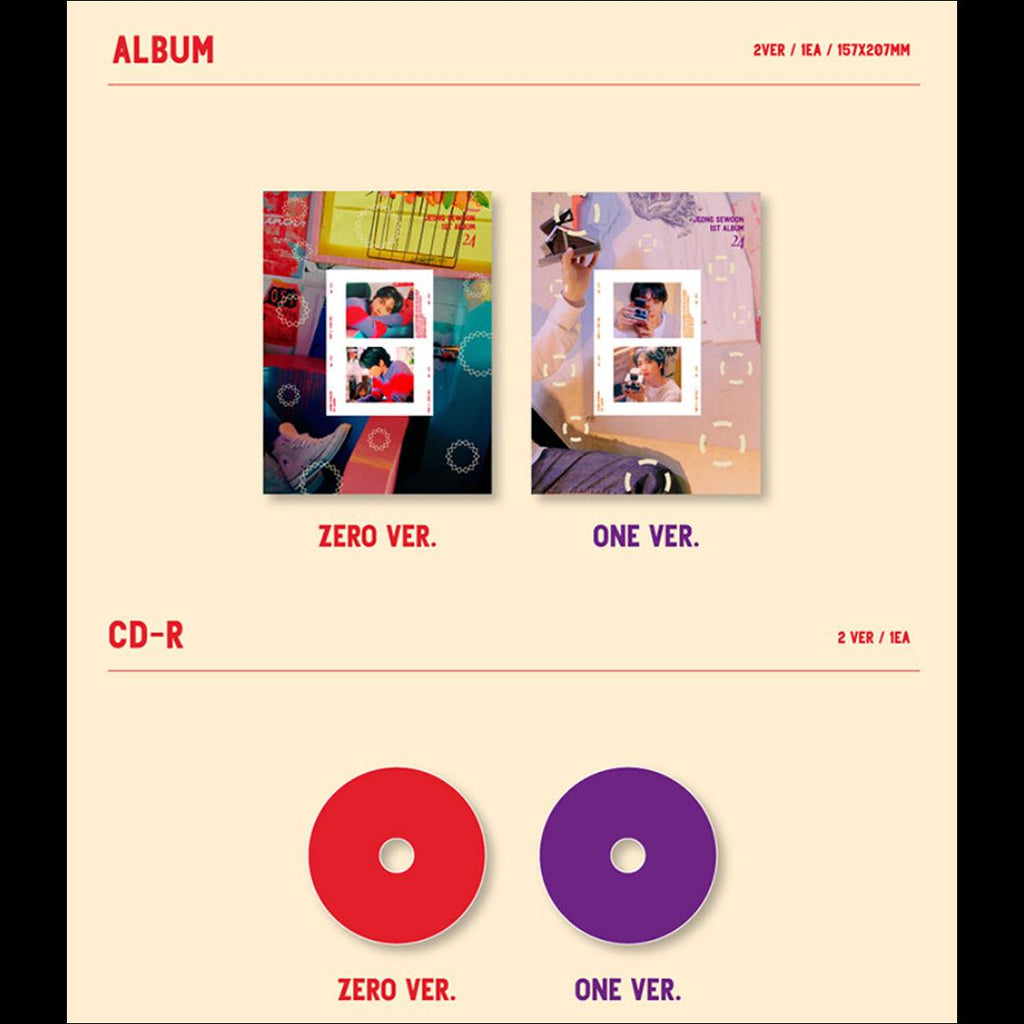 Jeong Sewoon 1st Album [24 Part.2]