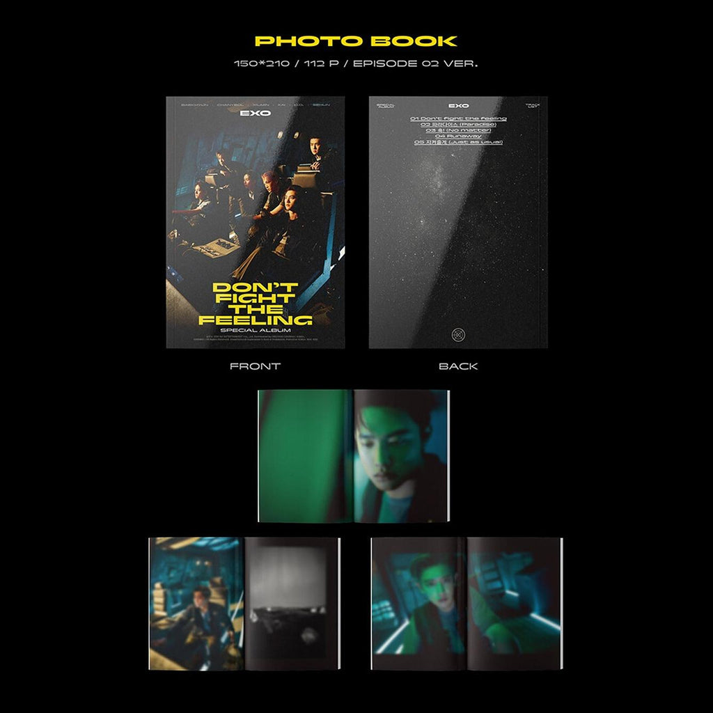 (Photo Book Ver.) EXO - DON’T FIGHT THE FEELING [Ver. 1 / Ver. 2]