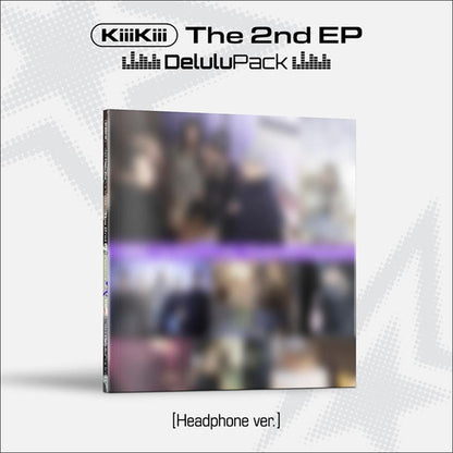 (Headphone Ver.) KiiiKiii [Delulu Pack] The 2nd EP Album