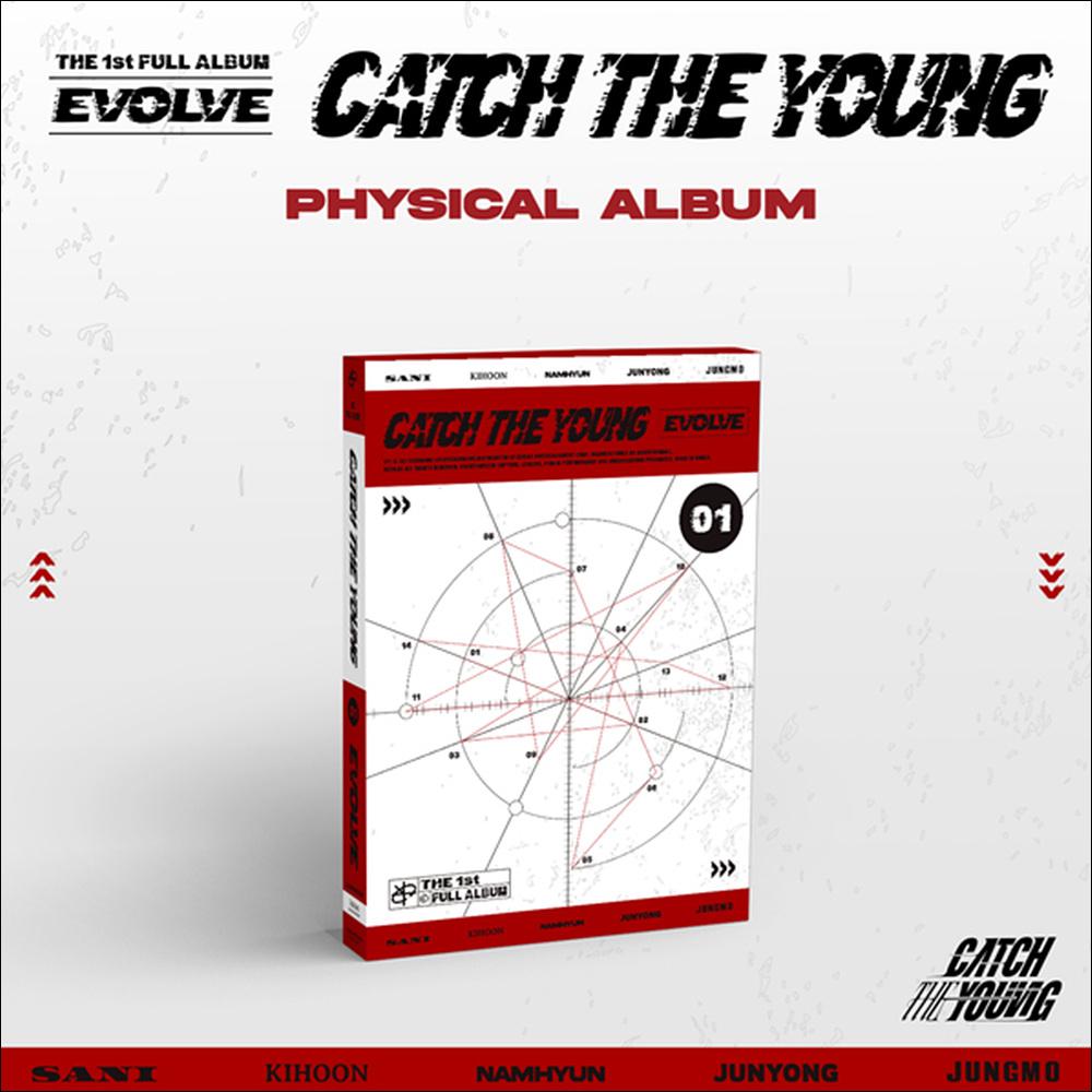 CATCH THE YOUNG [EVOLVE] 1st Album (CD) + Free Gift
