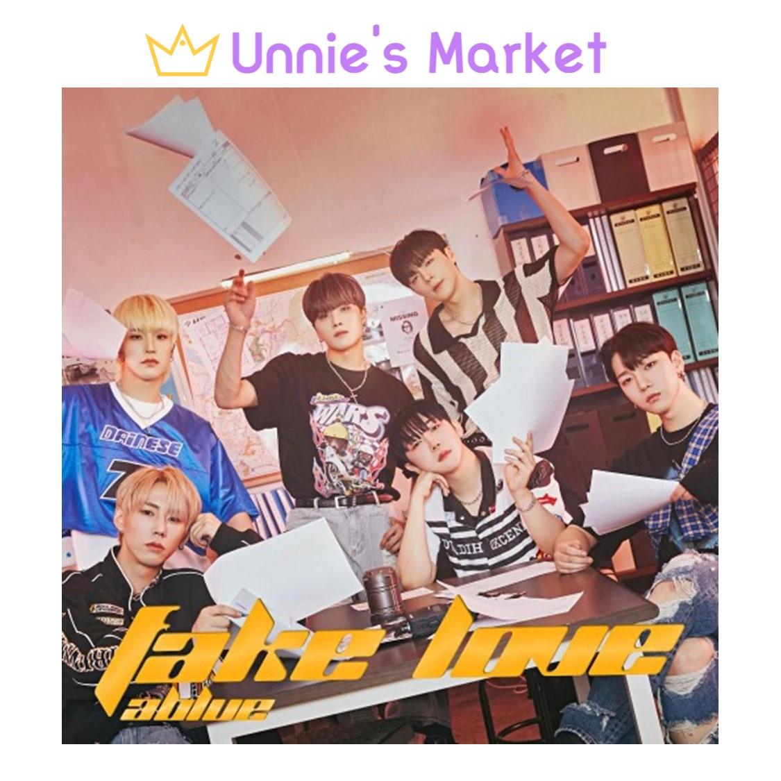 ABLUE - FAKE LOVE / 2nd Single Album