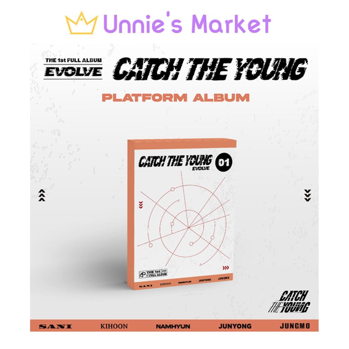 CATCH THE YOUNG [EVOLVE] 1st Album (PLATFORM ALBUM) + Free Gift