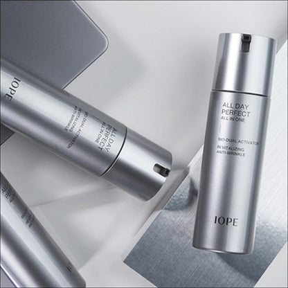 IOPE ALL DAY PERFECT All-in-one for Men 120ml Bio-Dual Activator Revitalizing Anti-wrinkle