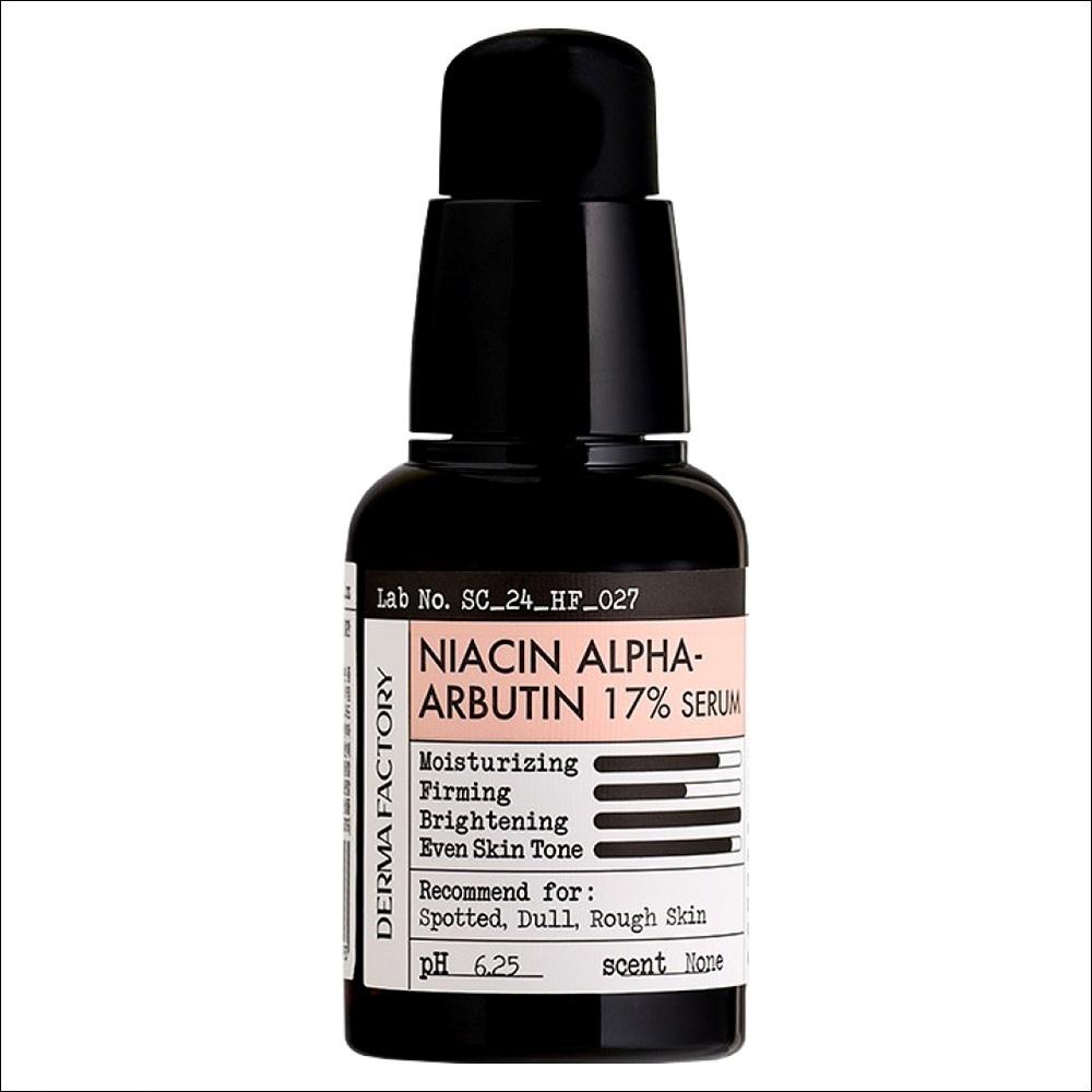 Derma Factory Niacin Alpha-Arbutin 17% Serum 30ml