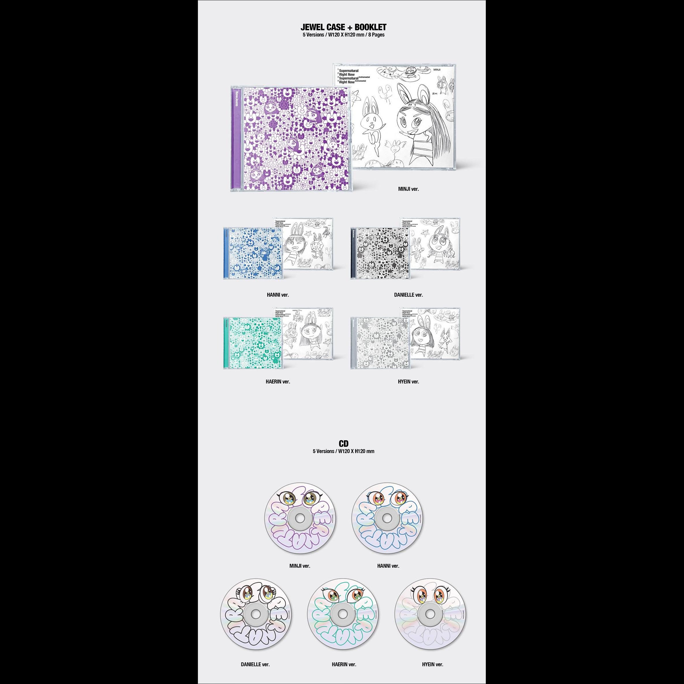 NewJeans 'Supernatural' NJ X MURAKAMI Cross Bag ver.