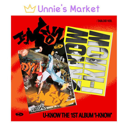U-KNOW (TVXQ) [I-KNOW] (Tabloid Ver.) + Free Gift
