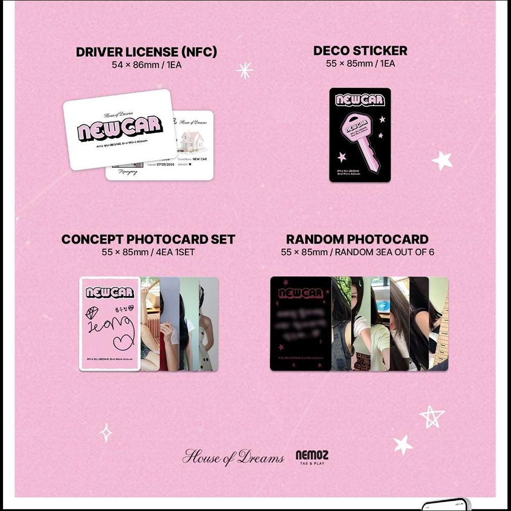 RYU SU JEONG (Lovelyz) [NEW CAR] 3rd Mini Album