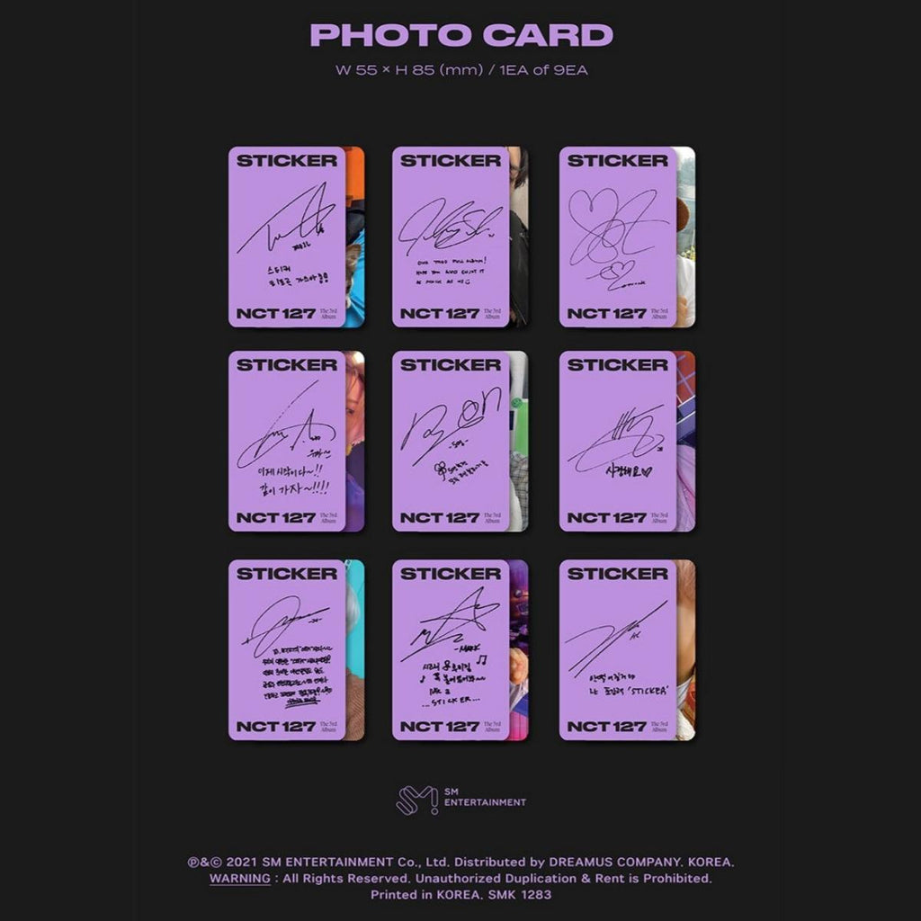 NCT127 - Sticker (Sticker Ver.)