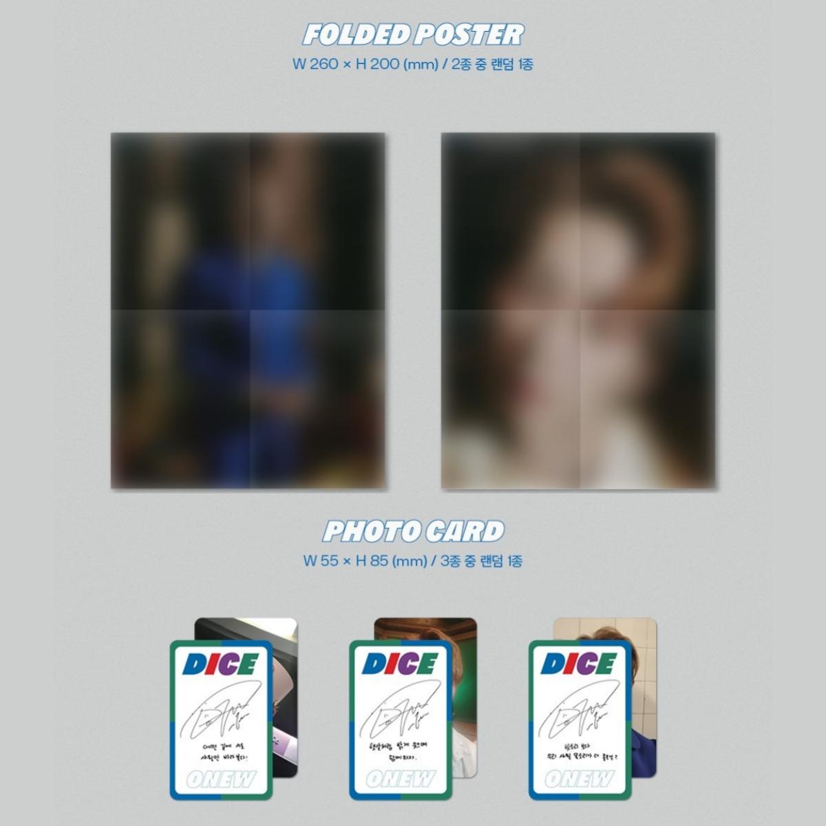 ONEW (SHINee) [DICE] Digipack ver.