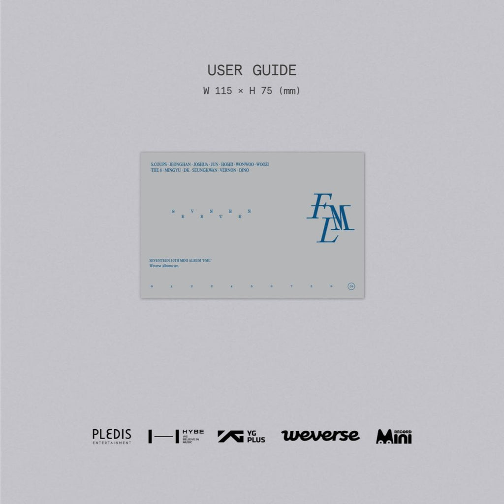 SEVENTEEN - FML Weverse Albums ver.
