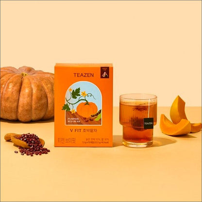 TEAZEN V FIT PUMPKIN RED BEAN TEA (1.5g x 15 pcs)
