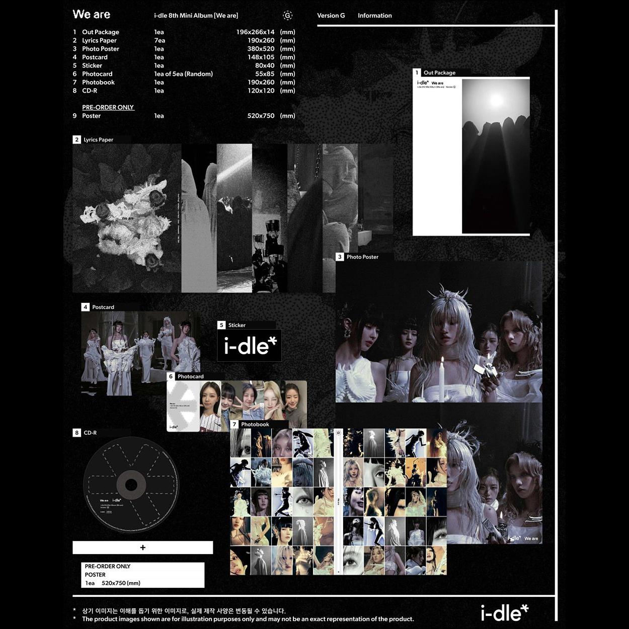 (G)I-DLE [We are] 8th Mini Album