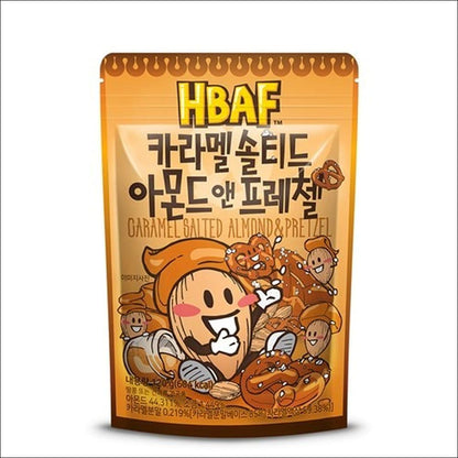 HBAF Caramel Salted Almond & Pretzels 120g x 1pack / 2pack / 3pack