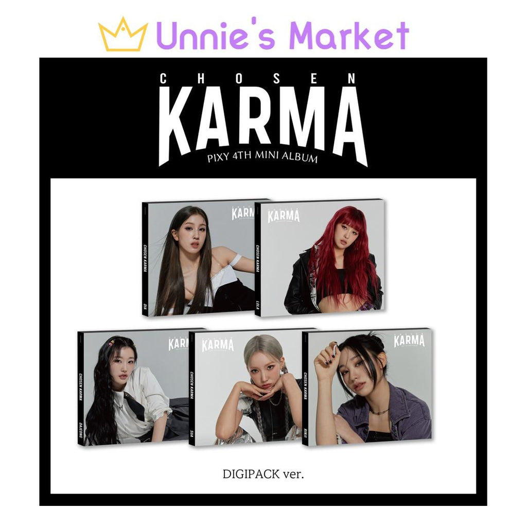 PIXY - CHOSEN KARMA Digipack ver. Album
