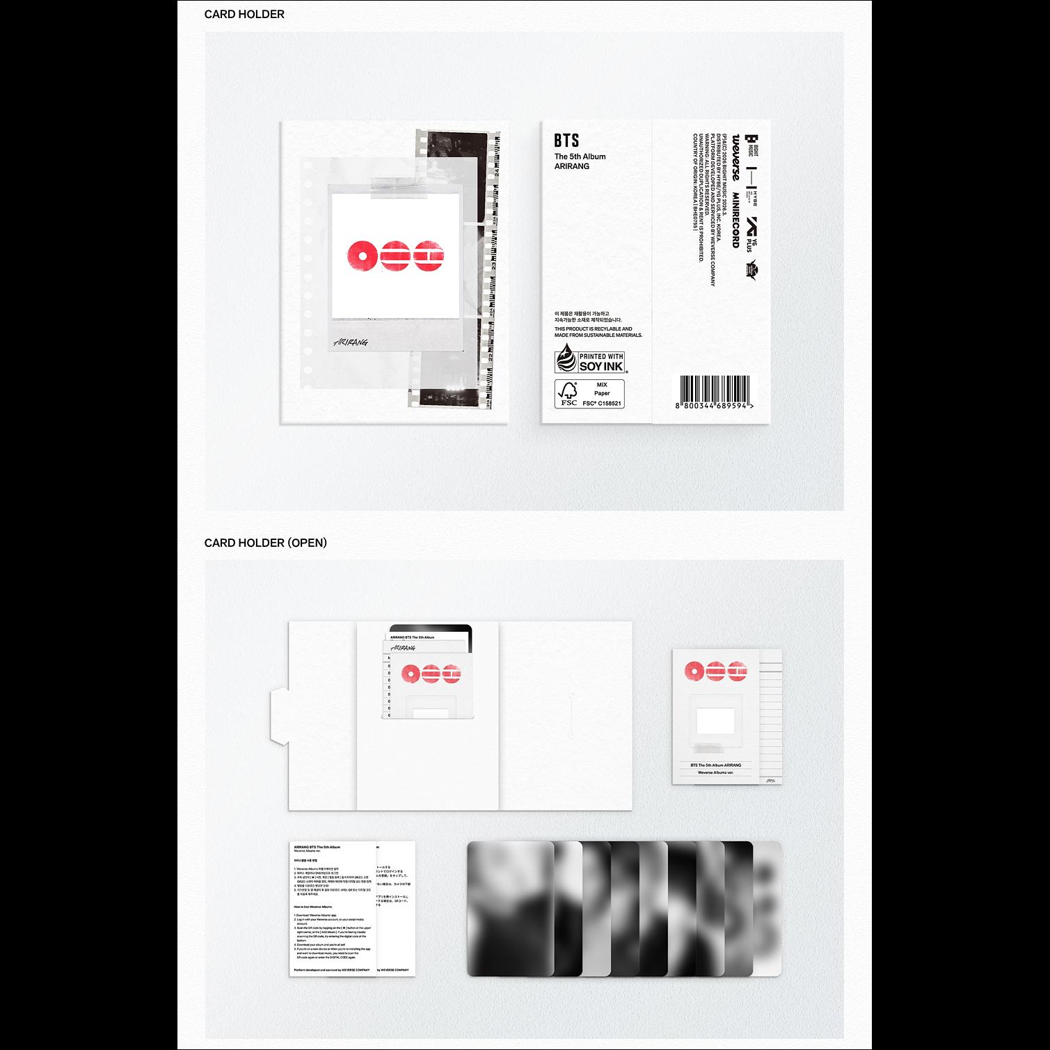 [NO POB] BTS - ARIRANG (Weverse Albums ver.)