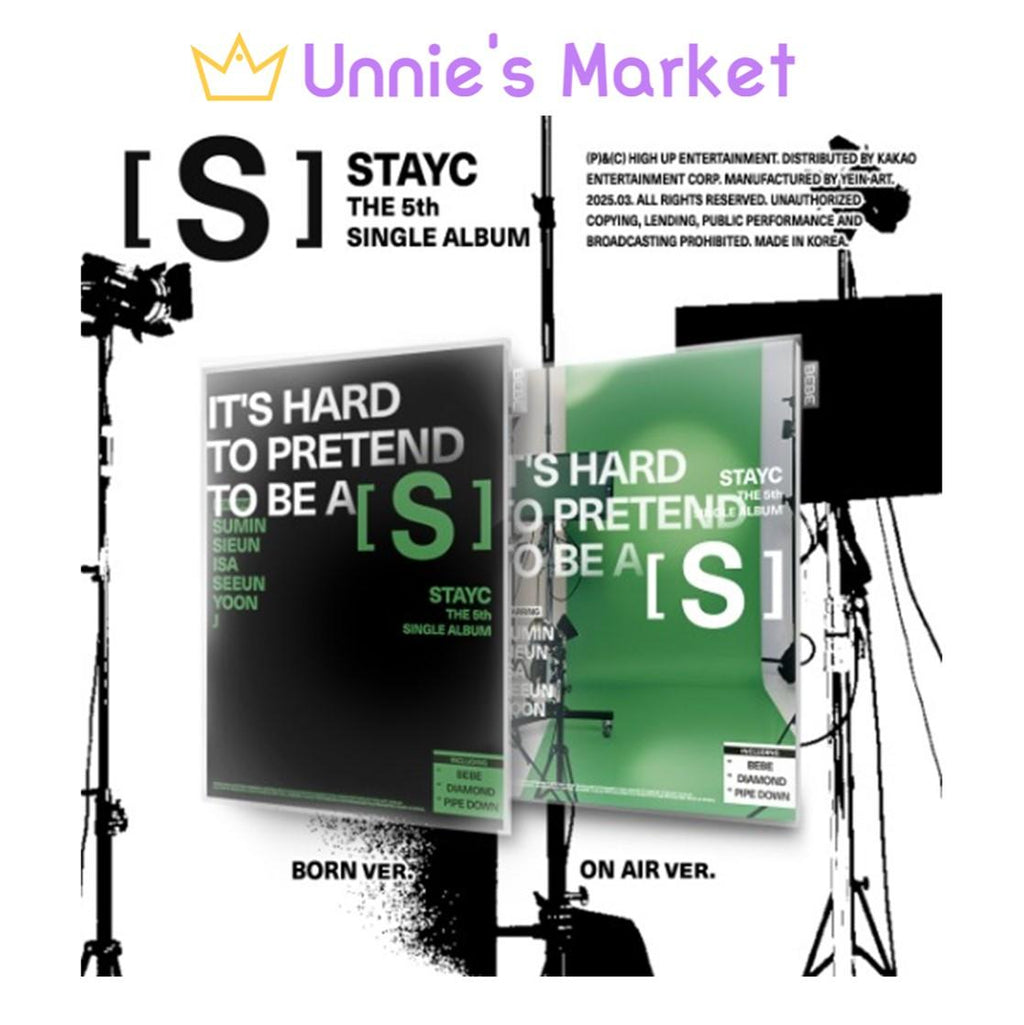 [SITE POB] STAYC [S] (ON AIR Ver. / BORN Ver.) / The 5th Single Album