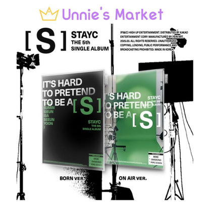 [SITE POB] STAYC [S] (ON AIR Ver. / BORN Ver.) / The 5th Single Album