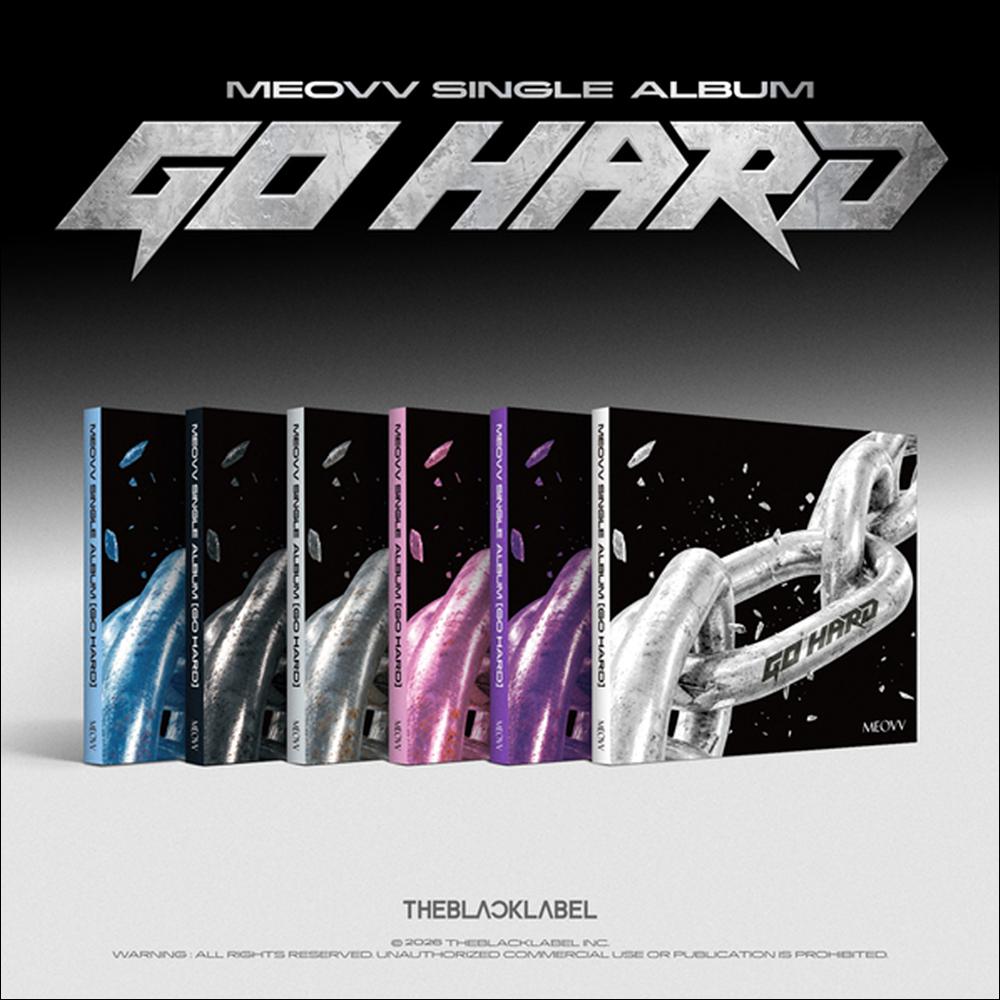 [Pre-order] MEOVV Single Album GO HARD KPOP Sealed Album + Free Gift