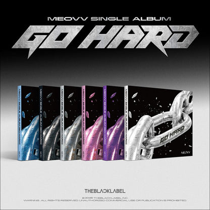 [Pre-order] MEOVV Single Album GO HARD KPOP Sealed Album + Free Gift