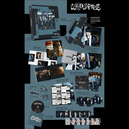 AMPERS&ONE [WILD & FREE] Kick ver. / 2nd Mini Album
