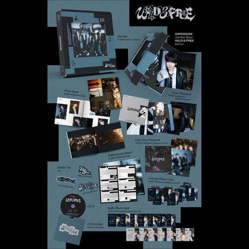 AMPERS&ONE [WILD & FREE] Kick ver. / 2nd Mini Album