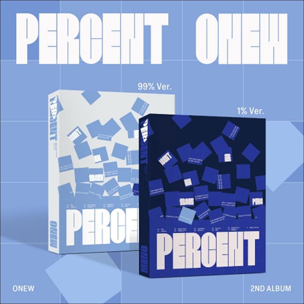 ONEW (SHINee) - PERCENT Photobook Ver. 2nd Album