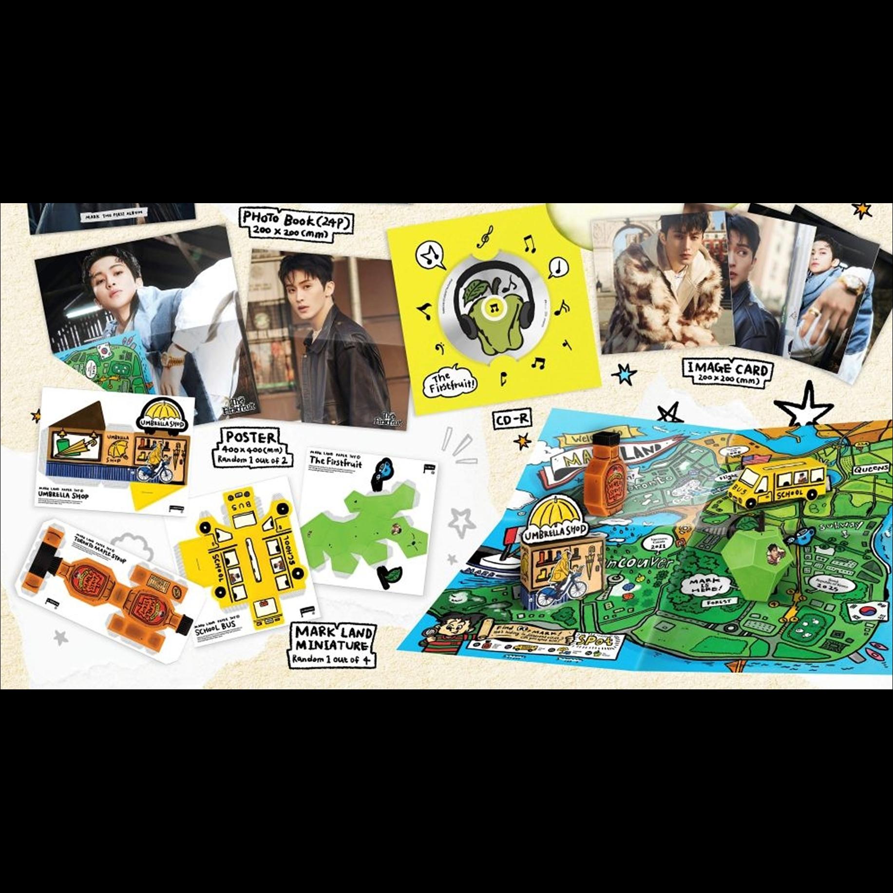 MARK (NCT) The Firstfruit Square Flap Ver. Album