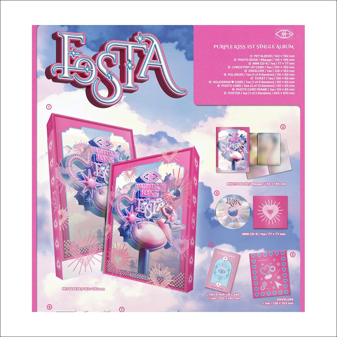 PURPLE KISS - FESTA Main Ver / 1st Single Album