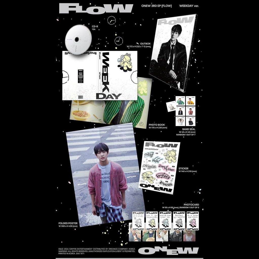 ONEW (SHINee) - FLOW 3rd Mini Album