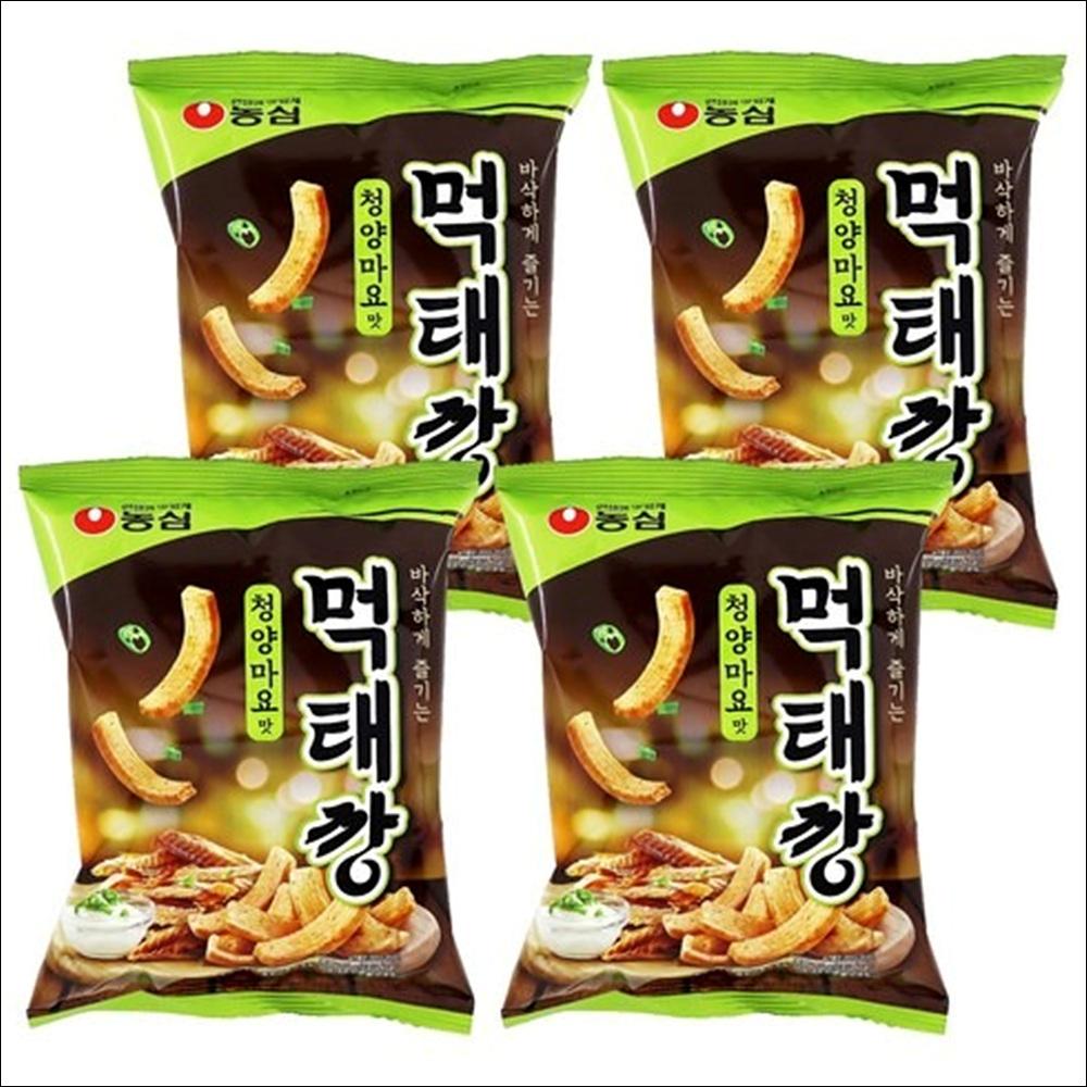 Nongshim Meoktaekkang (Cheongyang Mayo Flavor) 60g (4 Packs / 5 Packs)