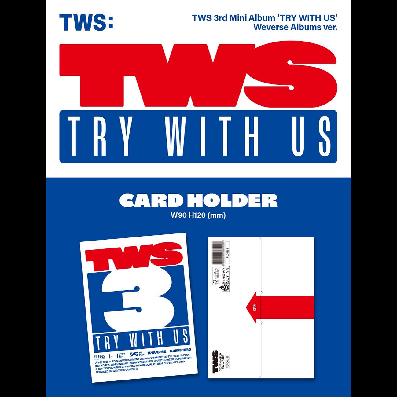 TWS - TRY WITH US Weverse Albums ver. 3rd Mini Album