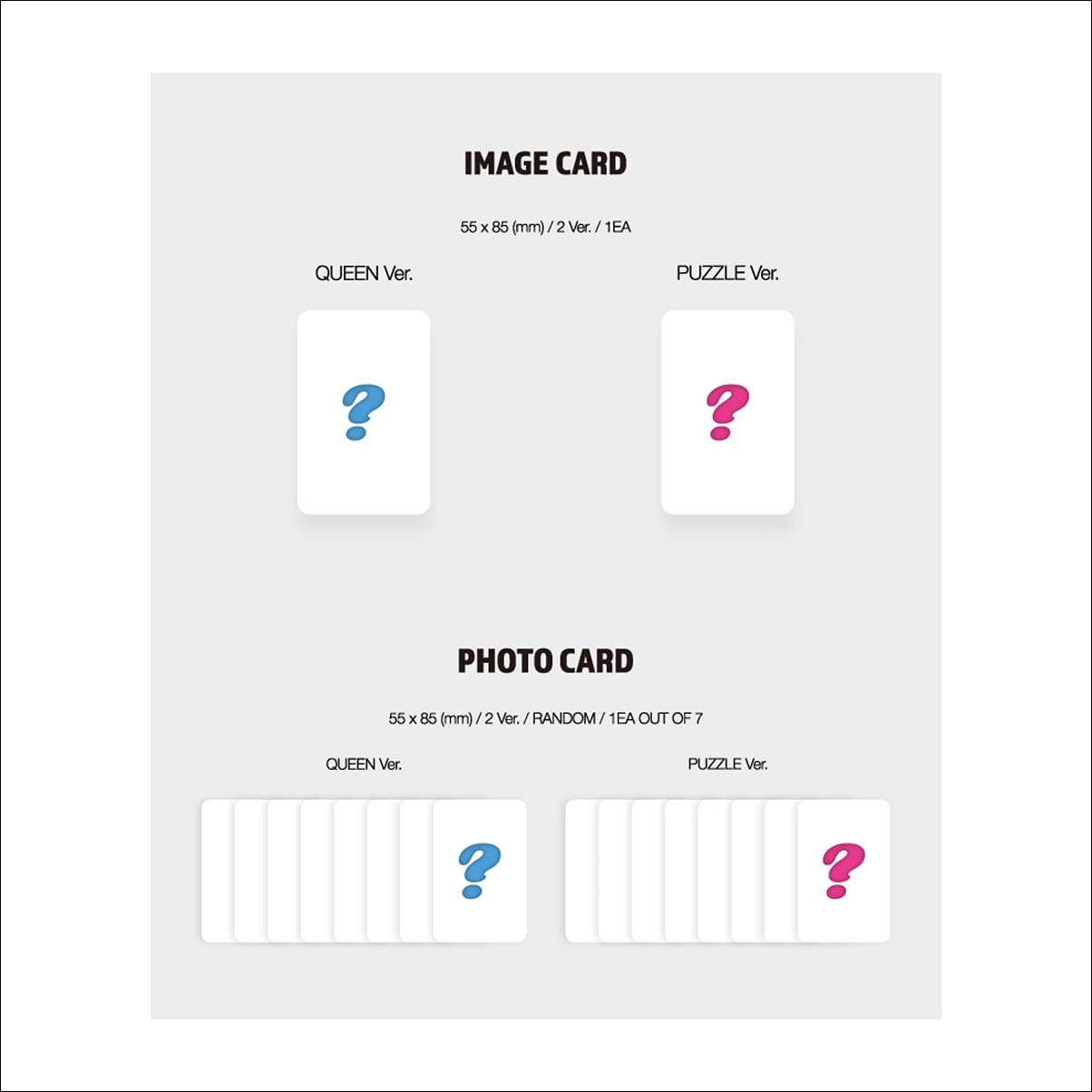 EL7Z UP(U+P) [7+UP] PLVE VER. (QUEEN VER. / PUZZLE VER.) Album