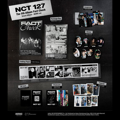 NCT 127 - Fact Check (QR Ver.) + Free order