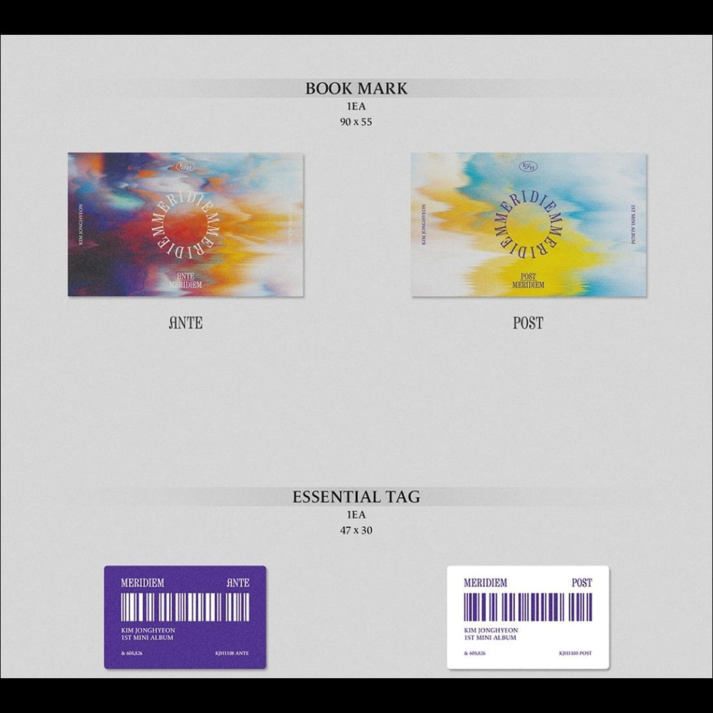 Kim Jong Hyeon - MERIDIEM 1st Mini Album
