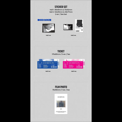 YOOK SUNGJAE (BTOB) - EXHIBITION: Look Closely (Hall1 ver. / Hall2 ver.)