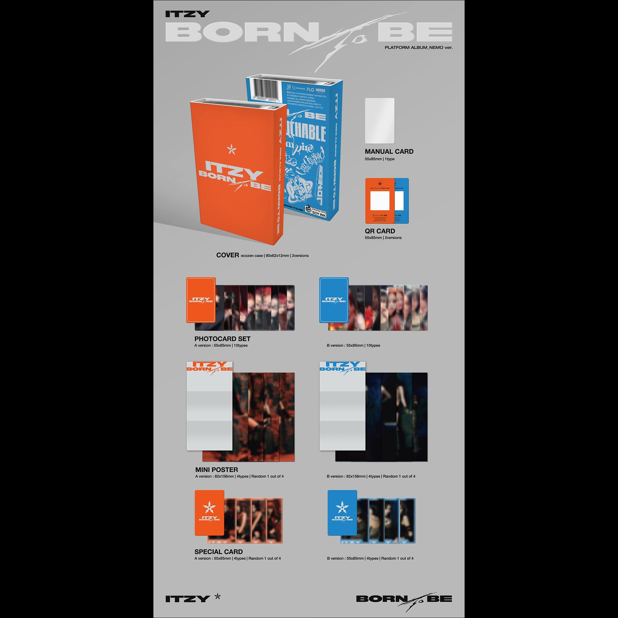 ITZY [BORN TO BE] PLATFORM ALBUM_NEMO VER.