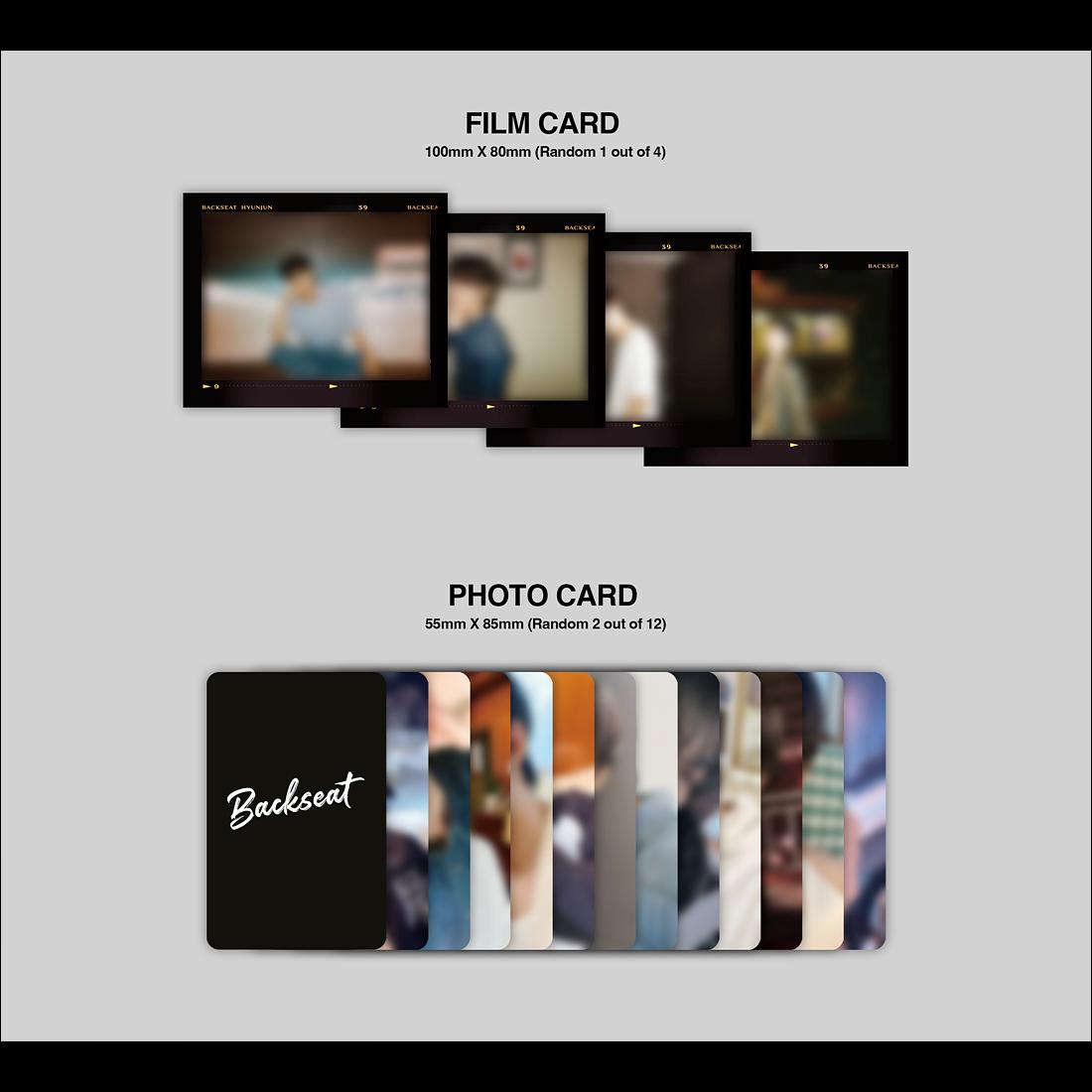 Hyunjun(THE BOYZ) - Backseat 5th Single Album